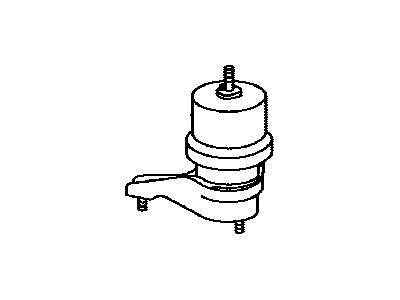 Toyota 12372-31050 INSULATOR, Engine Mounting