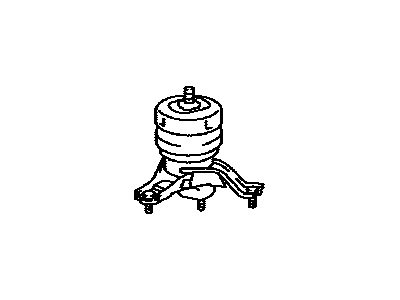 Toyota 12362-36040 INSULATOR, Engine Mounting