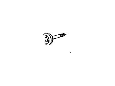 Toyota 90901-19050 Bolt, w/Washer