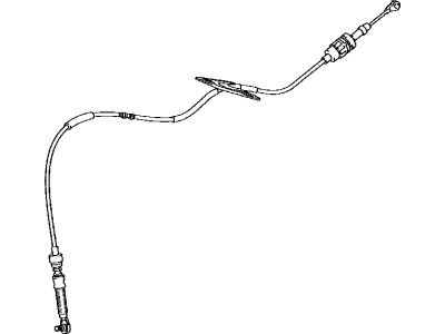 Toyota 33820-48260 Cable Assy, Transmission Control