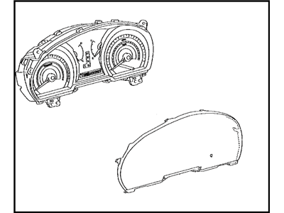 Toyota 83800-48B30 Meter Assy, Combination