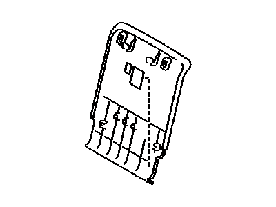 Toyota 71880-60020-C1 Carpet Assembly, Rear Seat