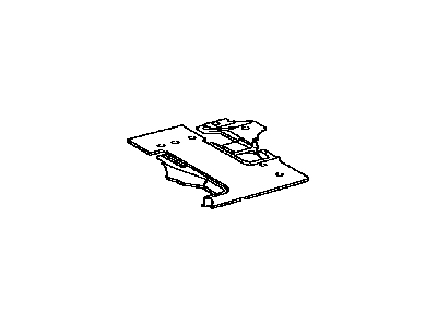 Toyota 65343-48030 Board, Floor