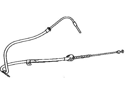 2013 Toyota Highlander Parking Brake Cable - 46410-48110