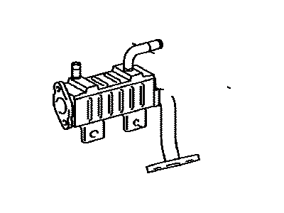 Toyota 25680-31040 Cooler Assembly, EGR