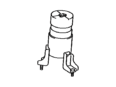 Toyota 12361-20232 INSULATOR, Engine Mounting