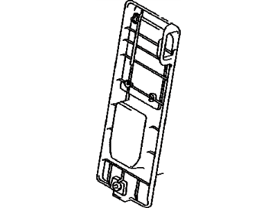 Toyota 71087-48030-E0 Board Sub-Assy, Rear Seat Back