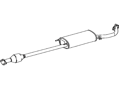 Toyota 17420-0V050 Center Exhaust Pipe Assembly