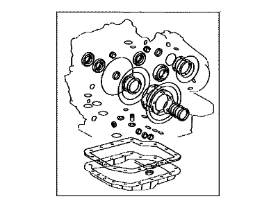 Toyota 04351-48100 Gasket Kit, TRANSAXLE Overhaul