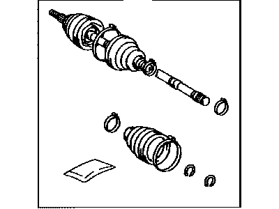 2008 Toyota Highlander CV Joint - 43470-09V50