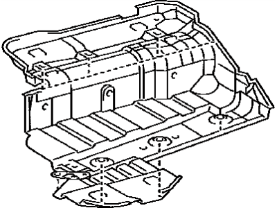 Toyota 77606-48060 Protector Sub-Assy, Fuel Tank