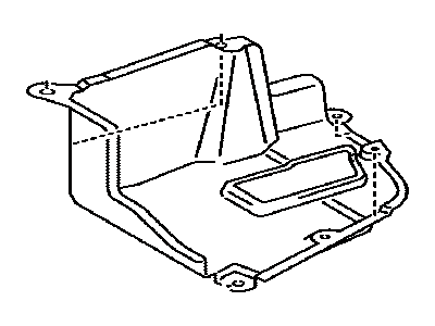 Toyota 58724-48020 Protector, Luggage Compartment Side Cover