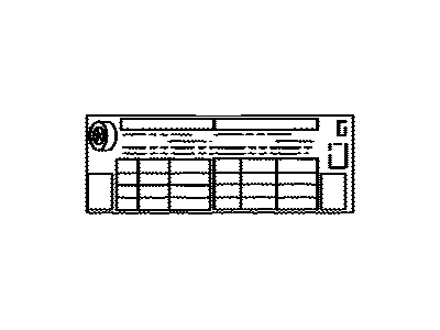 Toyota 42661-48520 Label, Tire Pressure Information