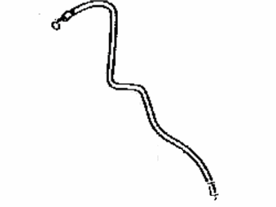 Toyota 63247-48080 Hose, Sliding Roof Drain, Rear RH