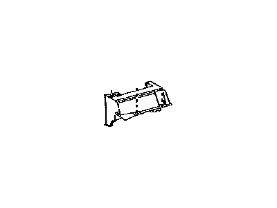 Toyota 58424-0E020 Spacer, Rear Floor Board