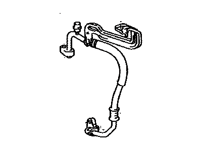 2008 Toyota Highlander A/C Hose - 88703-48151