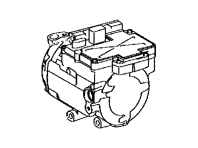 2008 Toyota Camry A/C Compressor - 88370-30021