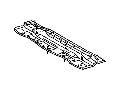 2008 Toyota Highlander Floor Pan - 58212-48907