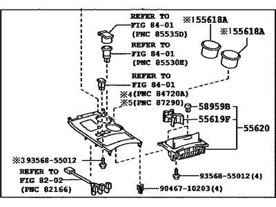 Toyota 58804-48340-B0 Panel Sub-Assembly, Cons