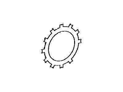 Toyota 34266-21010 FLANGE, UNDERDRIVE Clutch