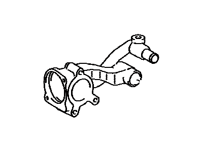 Toyota Venza Thermostat Housing - 16032-36020