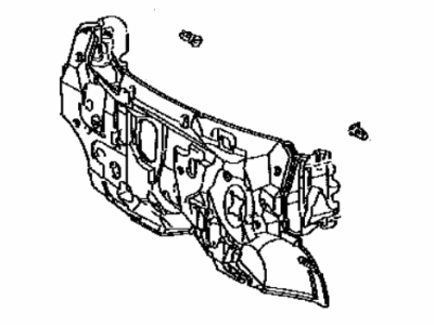 Toyota 55210-48140 Insulator Assy, Dash Panel