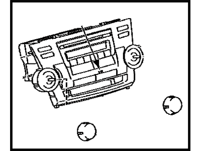 Toyota 86120-48E40-E0 Receiver Assembly, Radio