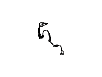 thumbnail image 2 of ISUMO Front Left ABS Wheel Speed Sensor – Fits Toyota Highlander 2008-2018 (89543-48040) 2 of 4