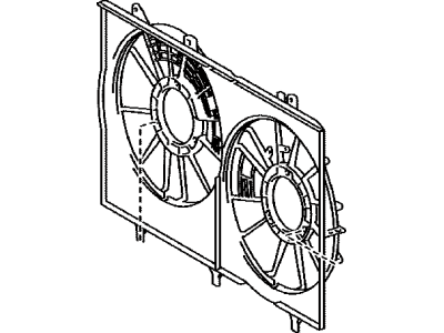 Toyota 16711-31520 SHROUD, Fan