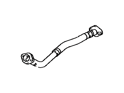 2008 Toyota Highlander Exhaust Pipe - 17410-20510