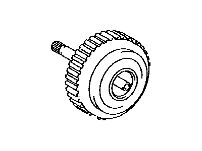 Toyota 35708-08010 Shaft Sub-Assy, Intermediate