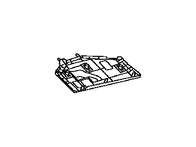 Toyota 55607-48140 Cover Sub-Assembly, Instrument Panel Under