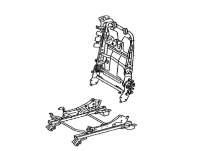 Toyota 72730-48140 Adjuster Assy, Rear Seat Reclining, RH