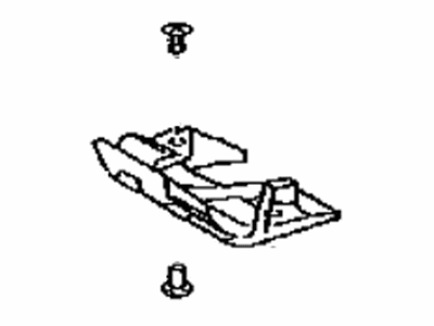 Toyota 55219-48020 Packing, Dash Panel Hole Cover