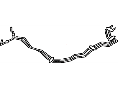 Toyota 77255-35540 Tube, Fuel Return