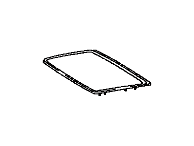 Toyota 63201-89107 Glass Sub-Assy, Sliding Roof