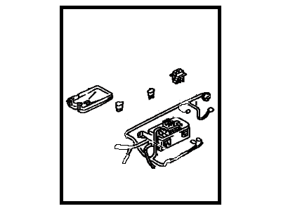 Toyota 82111-35300 Wire, Engine Room Main