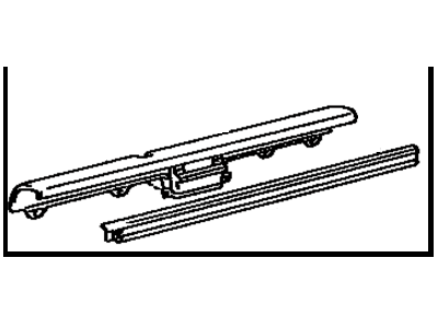 Toyota 67750-89101-E0 Board Assembly, Back Door Trim