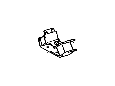 Toyota 12371-35060 Insulator, Engine Mounting, Rear