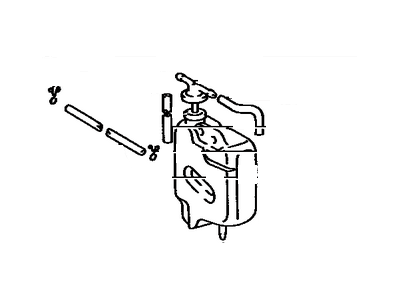 Toyota 16405-35010 Cap Sub-Assy, Reserve Tank