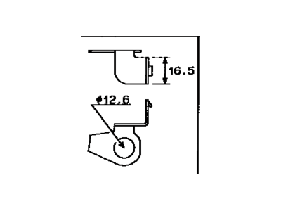 Toyota 82715-89108 Bracket, Wiring HARN