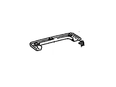 Toyota 63217-89102 Garnish, Sliding Roof Side, RH