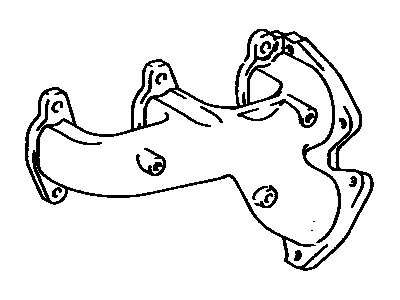 1995 Toyota 4Runner Exhaust Manifold - 17142-65012