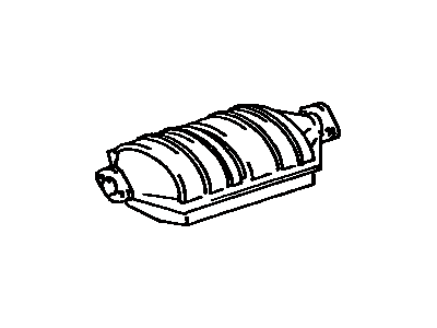 Toyota 18450-65020 Catalytic Converter Assembly