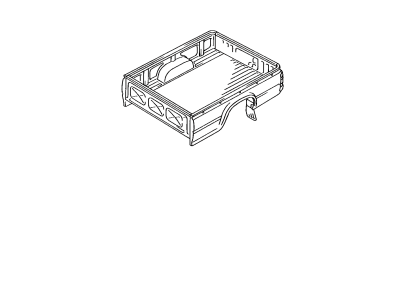 Toyota 66000-89367 Body Assembly, Rear