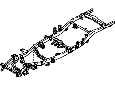 Toyota 51001-3D760 Frame Sub-Assembly