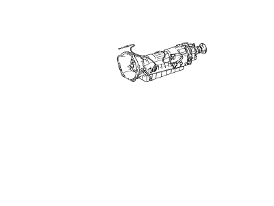 Toyota 35030-35240 Transmission Assembly, Automatic W/TRANSFER