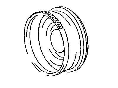 Toyota 13453-20010 Gear, Flywheel Ring