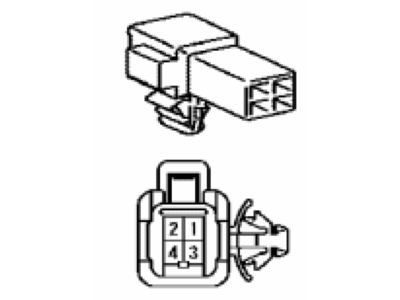 Toyota 90980-11399 Housing, Connector M