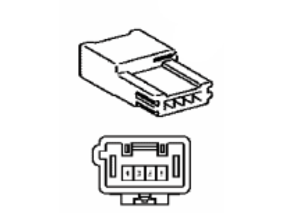 Toyota 90980-12732 Housing, Connector M